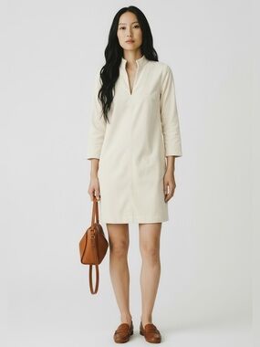 TUCKERNUCK Winter White Corduroy Clifton Dress | NWT